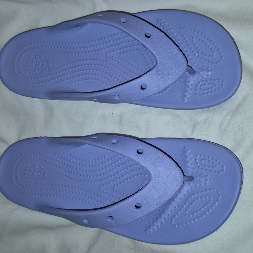 Purple Flip Flops